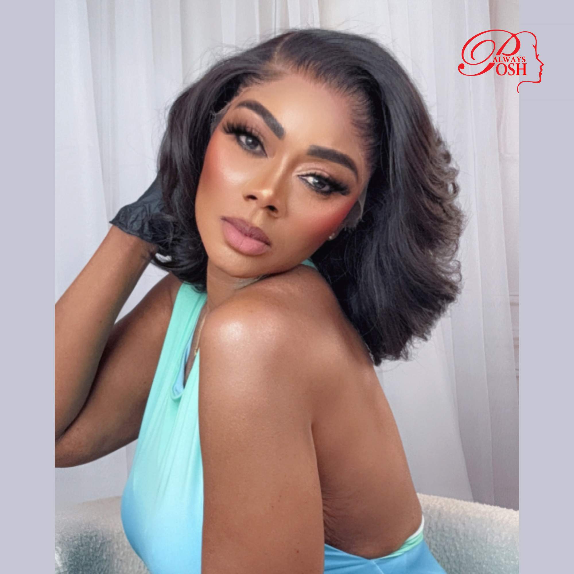 The Posh Velvet Cascade - Image 3